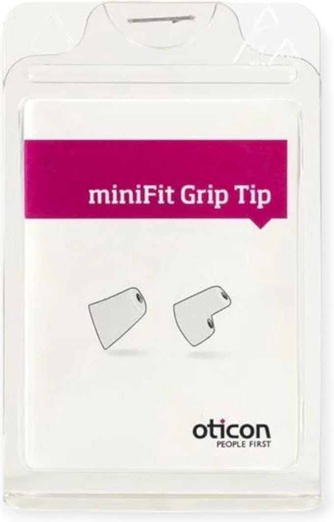 Oticon GripTip Small geen venting Rechts