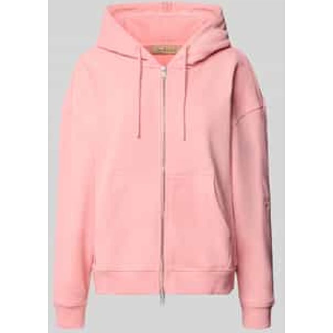 Oversized sweatjack met capuchon