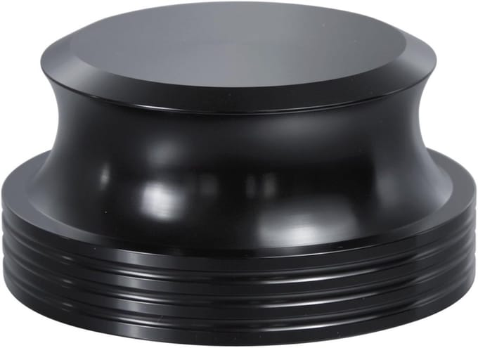 Aluminium Stabilisator voor Platenspelers - Draaggewicht 420g - Zwart