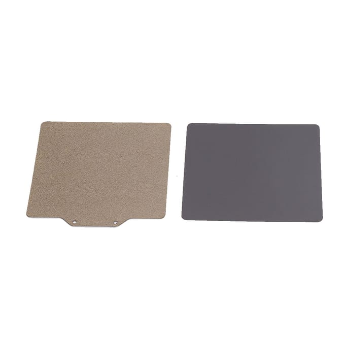 Veerstaal PEI Bedplaat Groot Formaat Flexibel Stalen Platform Magnetisch Printbed voor 3D-printer gray