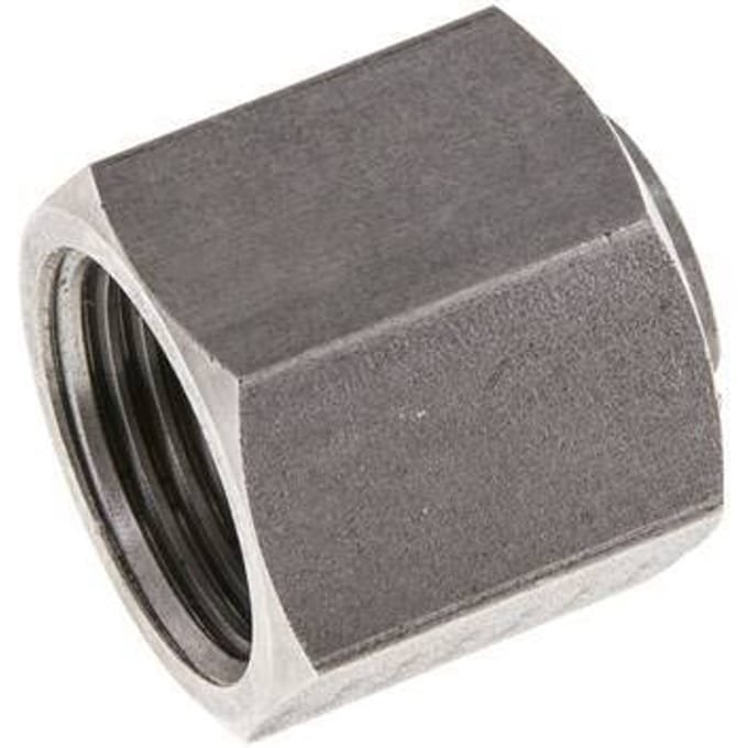 JIC Eindkap UNF 7/8''-14 RVS 210 bar (2950.5psi)