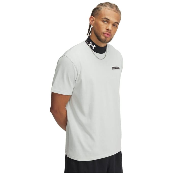 Under Armour Heren Performance Zwaargewicht Sport T-Shirt (Wit)