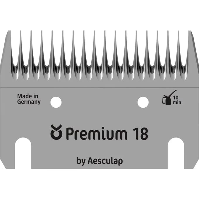 Kam voor grasmaaier 17/18 tanden Kerbl Premium bovins/équins