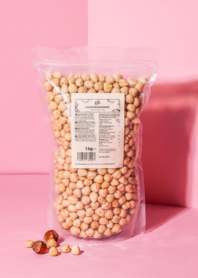 KoRo | Licht geroosterde hazelnoten 1 kg