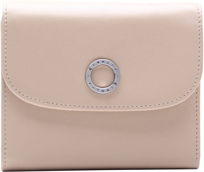 Esquire Leren portemonnee Athena Lady Wallet Beige