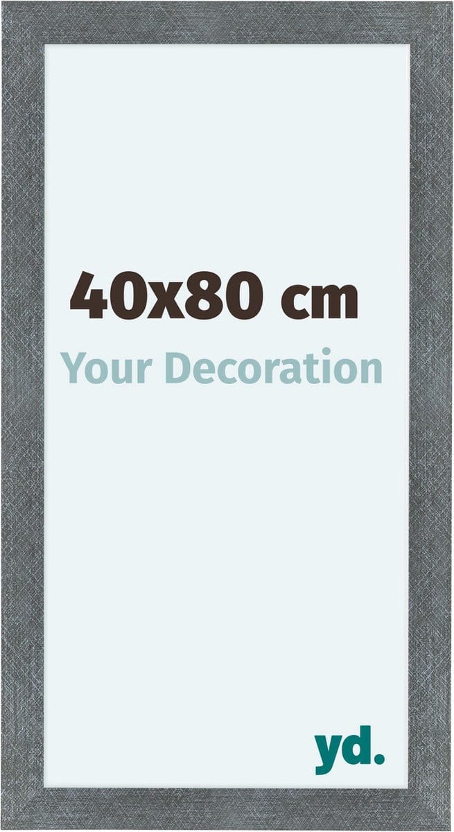 Your Decoration - Fotolijst 40x80 cm - MDF - IJzer Geveegd - Como