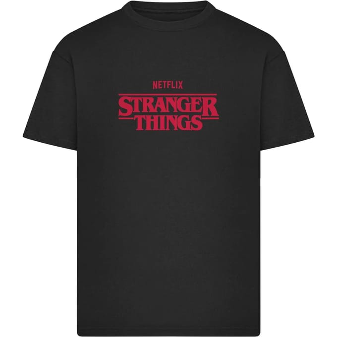 T-shirt Merchcode Stranger Things Rewatch Loose