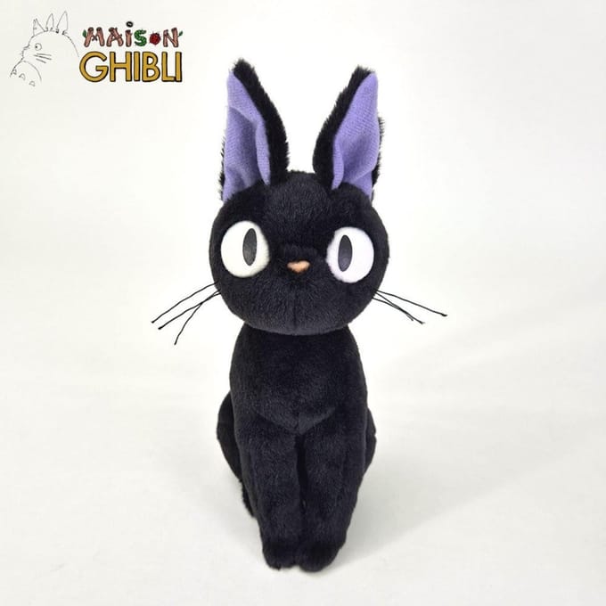 Kiki's Delivery Service Komorebi Plush Figure Jiji 21 cm
