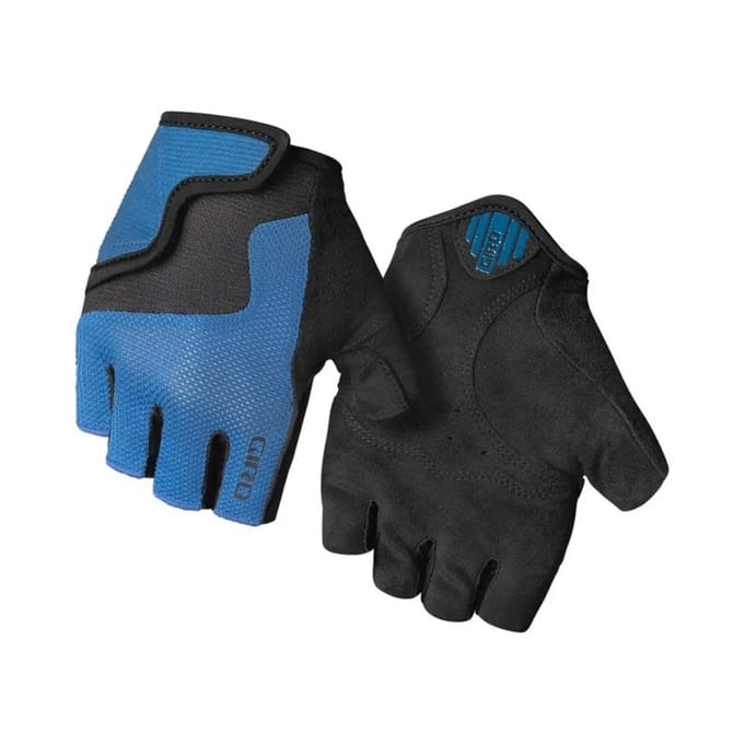 Giro Bravo Korte Handschoenen Blauw XS Kinderen