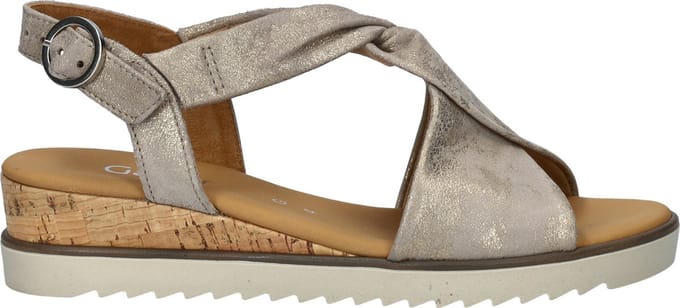 Gabor -Dames - goud - sandalen - maat 38