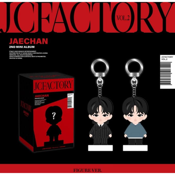 Jaechan Mini Album Jcfactory Vol.2 Figuur Versie. red
