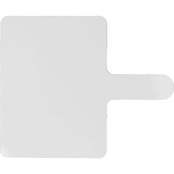 Pagaies de réponse effaçables à sec Plastique Petit Tableau blanc effaçable pour Étudiants Enseignants Salle de classe white