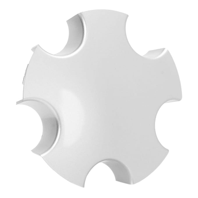 Naafdeksel 5FA51PAKAC Velg Hubcover Vervanging voor Jeep Grand Cherokee 2001 tot 2004 white