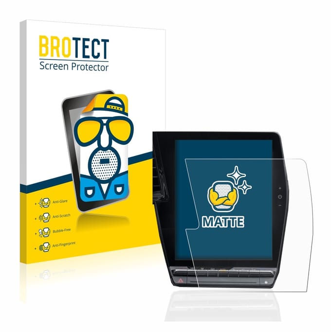 BROTECT - Screenprotector voor Renault Megane E-Tech openR Link 12" - Folie Beschermfolie matte