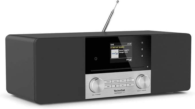 Compact DAB+ Stereo Radio met CD Speler, Bluetooth en Internet Radio