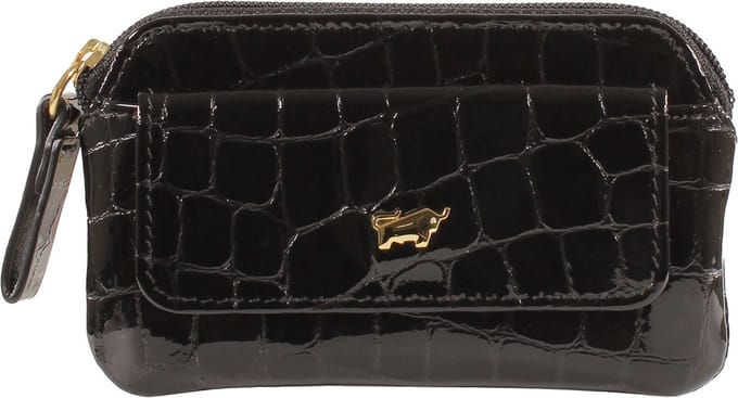 Braun Buffel Verona Sleuteletui Dames & Heren - Leer - Zwart