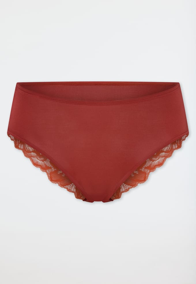 Brazilian slip met kant, siena - Unique eersteklas 44