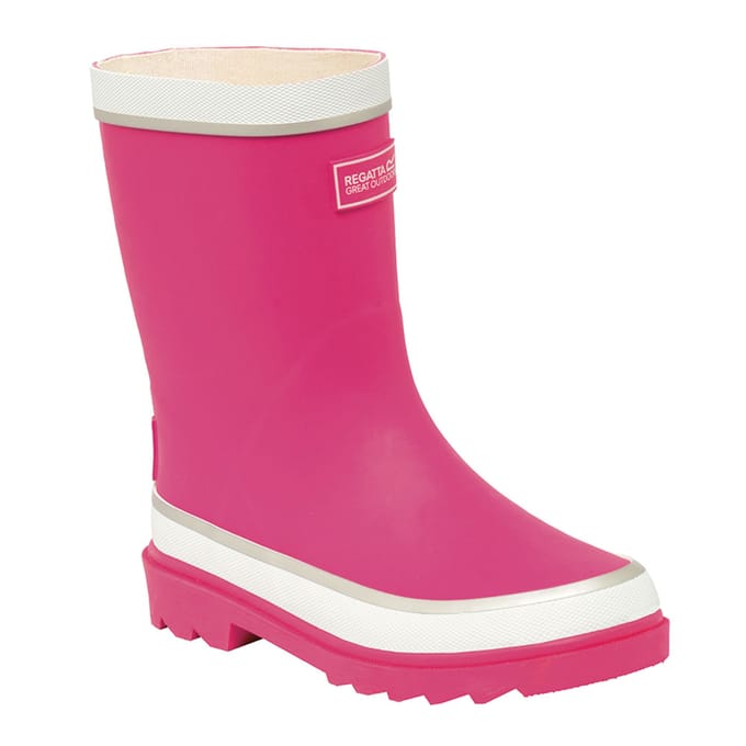 Regatta Grote Buitenkinderen/Kinderen Foxfire Wellington Boots (Jem/Wit)