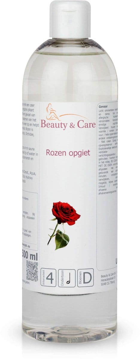 Beauty & Care - Rozen sauna opgiet - 500 ml. new