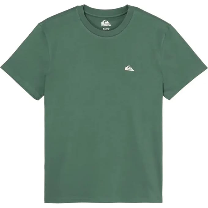 Quiksilver Basic T-shirt Met Korte Mouwen Groen S Man