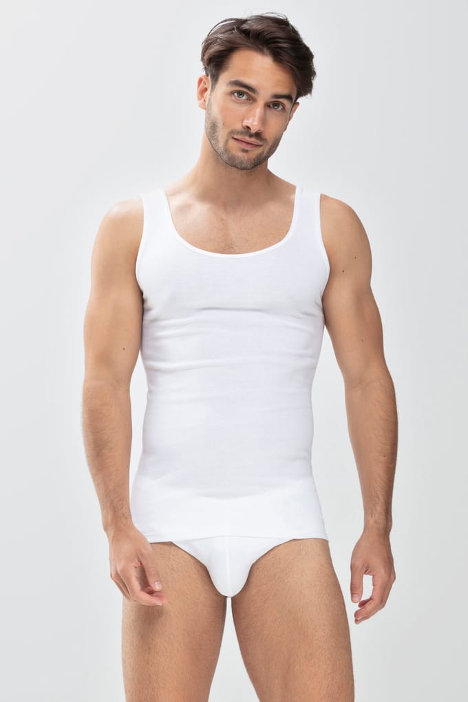 mey Herren Athletic Shirt Serie Casual Cotton