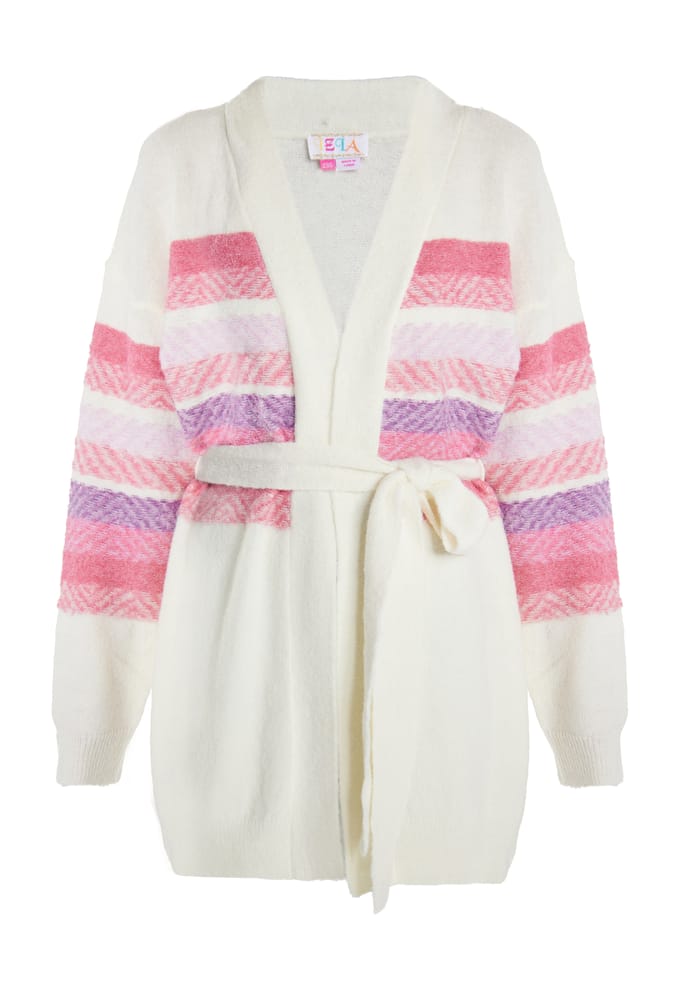 IZIA Vest Dames Wit Veelkleurig