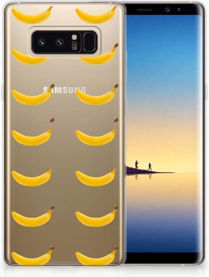 Samsung Galaxy Note 8 Siliconen Case Banana