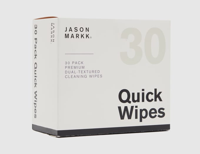 Jason Markk Quick Wipes 30 Pack, wit