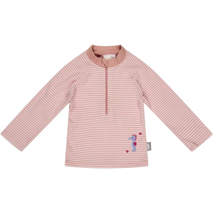 Lange mouwen bade T-shirt voor baby's meisje Sterntaler Hippocampe