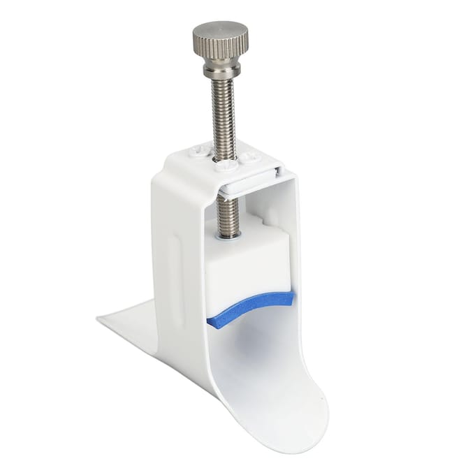 Vingerstrekker Spalk Kracht Aanpassen Gebogen Aluminium Fixatie Vingerondersteuning Corrector voor Vinger white