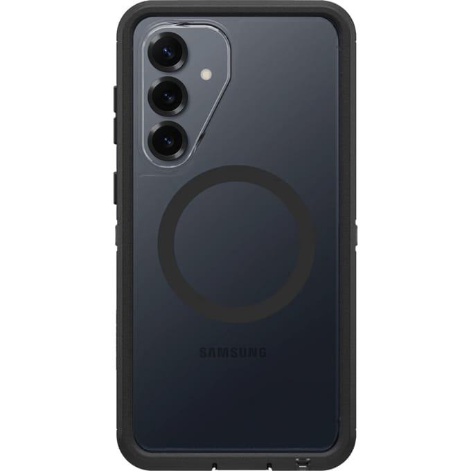 OtterBox Defender Samsung Galaxy S26 Plus Back Cover met Magneet Transparant Zwarte Rand