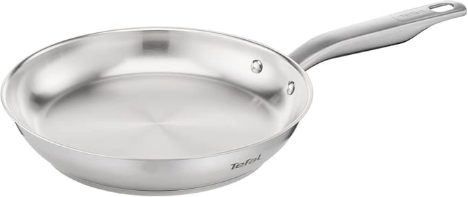 Omgoods - RVS Koekenpan 28 cm Geschikt voor Alle Warmtebronnen
