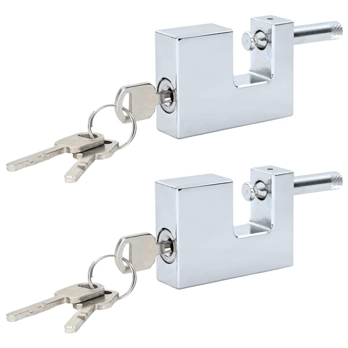 Cadenas Suspendu 2 pcs Acier Argenté