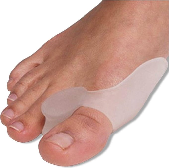 *** Teenspreider Hallux Valgus met Bescherming (per paar) - van Heble® ***