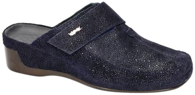 Vital -Dames - blauw donker - slippers & muiltjes - maat 41