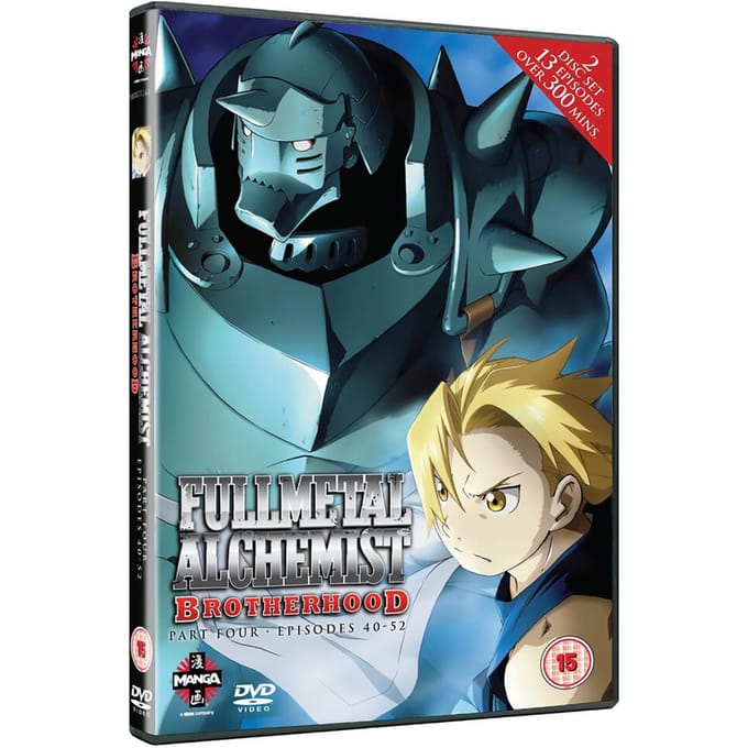 Fullmetal Alchemist Brotherhood Four (Episodes 40-52)