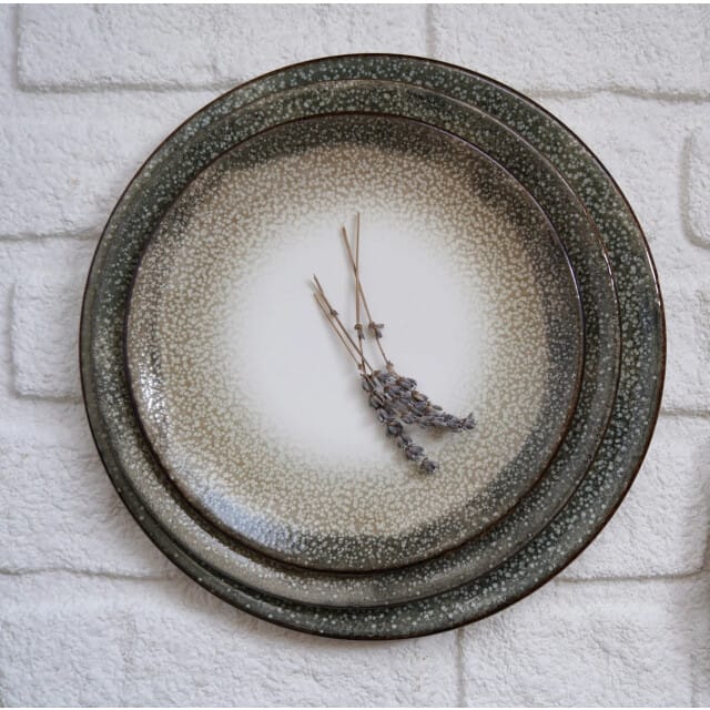By Bone Pizzabord - Spazio - Porselein - 32 cm - set van 2