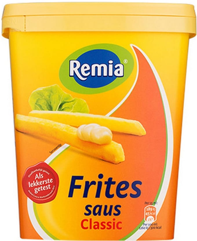 Remia | Fritessaus Classic | Emmer | 1 l | Omdoos 9x