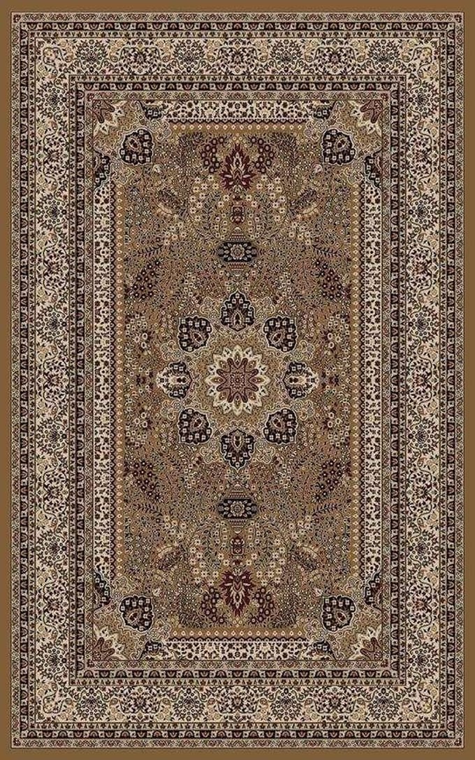 Klassiek vloerkleed Marrakesh - beige - 80x150 cm