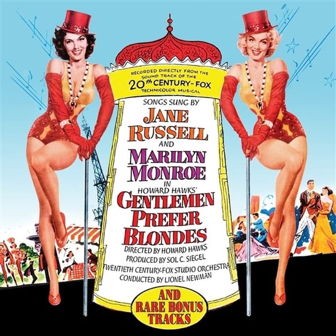 Marilyn Monroe & Jane Russel - Gentlemen Prefer Blondes Soundtrack (CD) (Remastered)