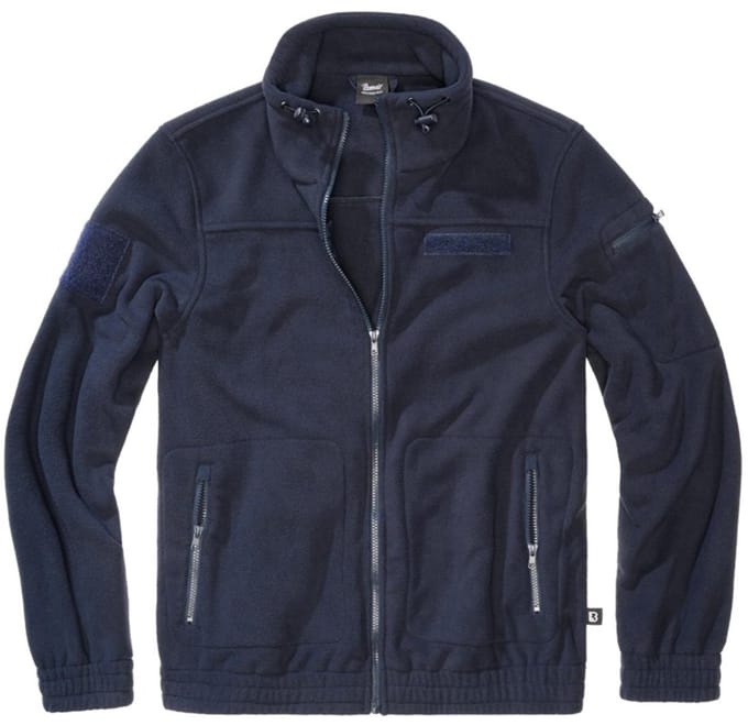 Brandit - Fleece Combat Jacket - M - Donkerblauw