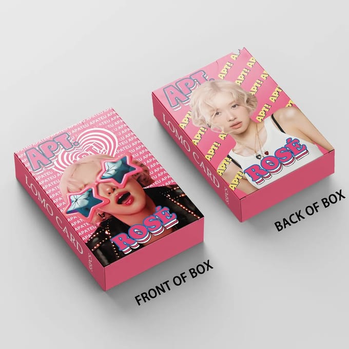 KPOP 55pcs/box Rosé APT ROSE Photocard [Fotokaarten]