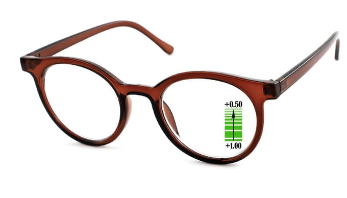Leesbril-Vista-Bonita-CLASSIC Multifocaal-+1.00-Crafty Brown