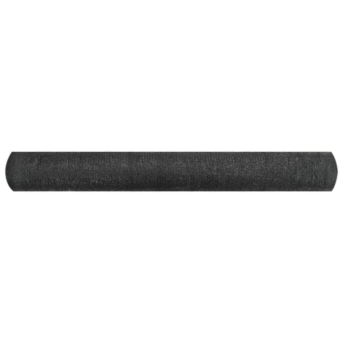 vidaXL - Privacynet - 150 - g/m² - 2x25 - m - HDPE - zwart