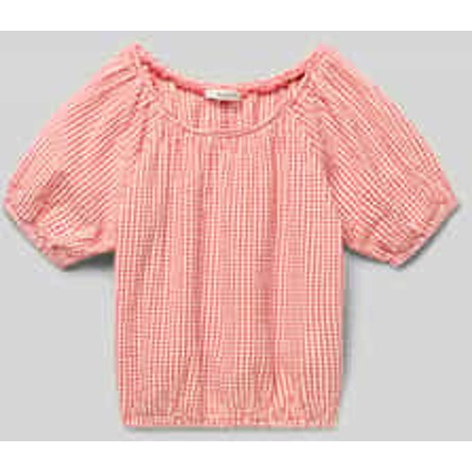 Blouse met elastische zoom