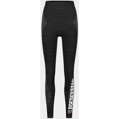 Poederbaas Thermo Legging Dames Technical Zwart-S