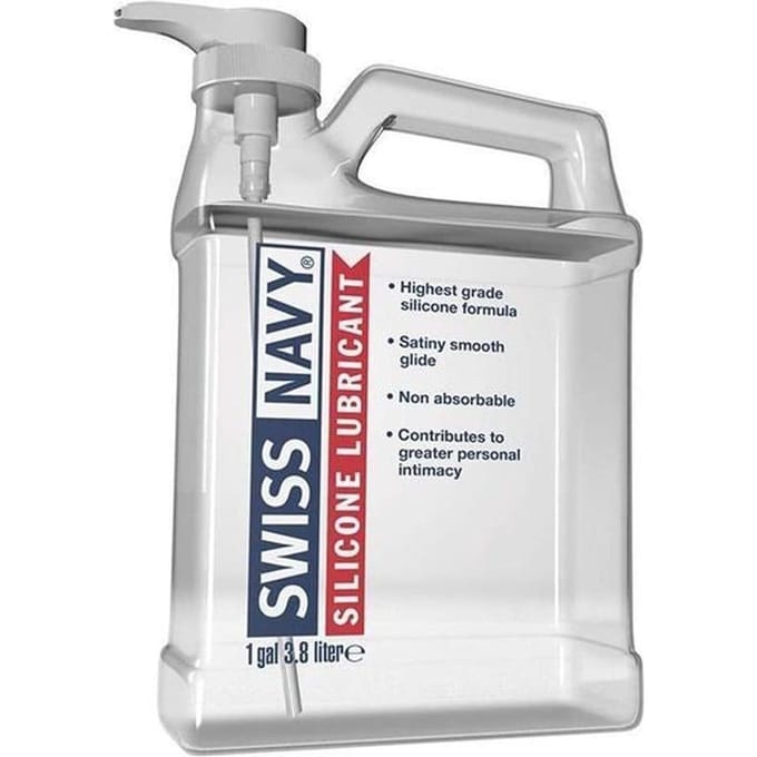 Swiss Navy - Siliconen Glijmiddel - 3.8 Liter