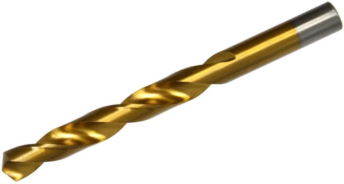 GEKO Metaalboor - HSS - Titaniumcoating - 6 mm - 10 stuks