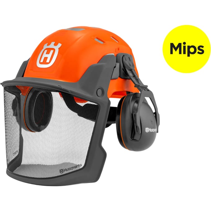 Husqvarna Zaaghelm Technical Mips Oranje