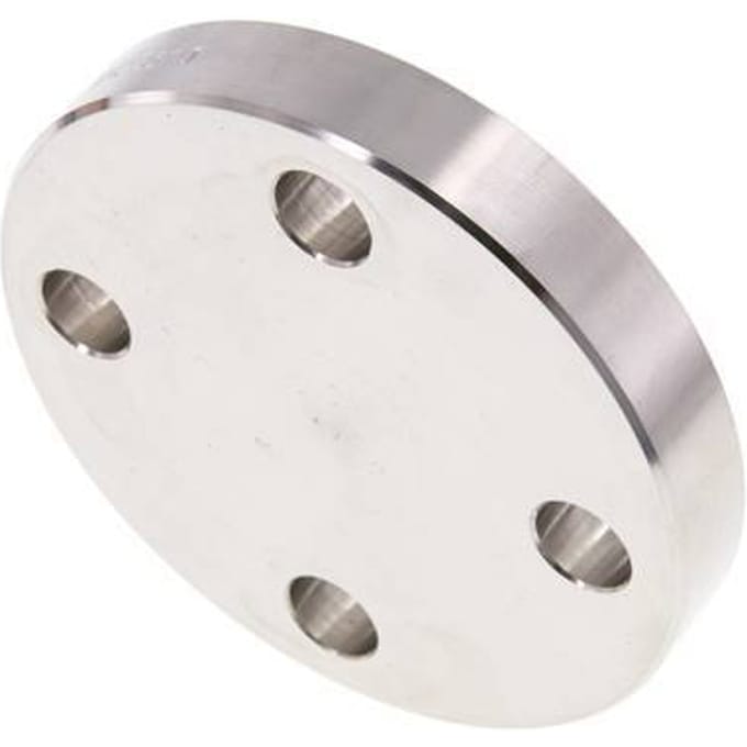 Blindflens DN20-PN40 RVS 1.4571 DIN 2527 En EN 1092-1 (Type 05)